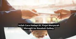 Hadapi DC pinjol lapangan menyerah menagih utang ke nasabah galbay. (Canva)