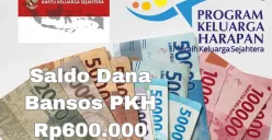 Dana bantuan sosial dari PKH Rp600.000 berhasil cair ke kartu KKS KPM validasi. (Sumber: Poskota/Syania Nurul Lita Baikuni)