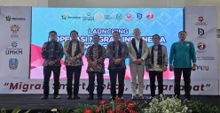 Penandatanganan Memorandum of Understanding (MoU) antara Finnet dengan Koperasi Migran Indonesia Makmur Sejahtera (MIMS).
