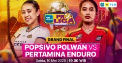 Link live streaming final Proliga 2025 Popsivo Polwan vs Enduro. (Sumber: Vidio)