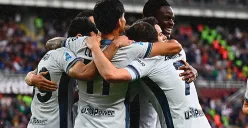 Selebrasi para pemain Inter Milan setelah mencetak gol ke gawang Torino. (Sumber: Instagram @inter)
