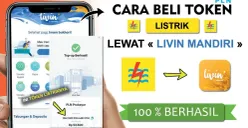 Cara Beli Token Listrik PLN Lewat Livin by Mandiri (Sumber: YouTube/Channel Razka)