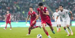 Rafael Struick dan Shayne Pattynama saat membela Timnas Indonesia menghadapi Irak di putaran 2 kualifikasi Piala Dunia 2026 zona Asia. (Sumber: PSSI)