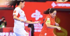 Timnas Futsal Putri Indonesia vs Bahrain. (Sumber: Instagram @timnasfutsal)