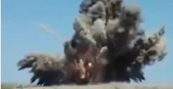 Ledakan amunisi kadaluarsa milik TNI AD di Desa Sagara, Kecamatan Cibalong Kabupaten Garut menewaskan Kepala Gudang Puspalad, Kolonel Cpl Antonius Hermawan. (Sumber: Capture Instagram @4maze)