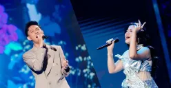 Fajar Noor dan Shabrina Leanor, siap beradu kemampuan dalam Grand Final Indonesian Idol XII.