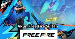 Klaim akun FF sultan gratis 2025. (Garena)