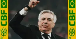 Carlo Ancelotti ditunjuk jadi pelatih Timnas Brazil. (Sumber: Instagram/@cbf_futebol)
