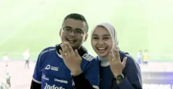 Putra Gubernur Jawa Barat Dedi Mulyadi Maula Akbar usai melamar Putri Karlina. (Sumber: Instagram?@maula_akbar08)