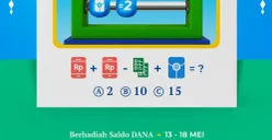 Kuis Markitung dari aplikasi DANA. (DANA)