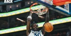 Julius Randle mencetak poin tertinggi saat Minnesota Timberwolves mengalahkan Golden State Warriors di game 4 semifinal wilayah barat playoff NBA 2025. (Sumber: Instagram @timberwolves)