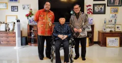 Eddie Mardjoeki Nalapraya tokoh pencak silat Nasional dan sesepuh Betawi (Sumber: X/@pramonoanung)
