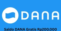 Saldo DANA gratis Rp200.000 bisa Anda klaim ke dompet elektronik dengan mudah. (Sumber: Poskota/Gabriel Omar Batistuta)