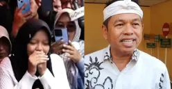 Gubernur Jawa Barat Dedi Mulyadi berjanji akan menanggung seluruh biaya pendidikan anak korban ledakan amunisi Garut hingga kuliah. (Sumber: Instagram/@dedimulyadi71)