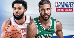 Streaming New York Knicks vs Boston Celtics (Foto: Vidio)