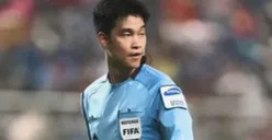 Kim Jong-hyeok jadi wasit dalam pertandingan krusial antara Timnas Indonesia melawan Jepang di laga terakhir babak ketiga Kualifikasi Piala Dunia 2026 zona Asia. (Sumber: Instagram/@forumwasitindonesia)