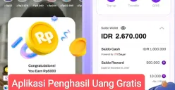 Dapat saldo DANA gratis hari ini dari aplikasi penghasil uang. (Sumber: Play Store)