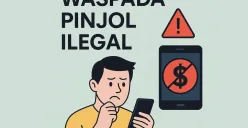 Ciri-ciri dan modus penipuan pinjol ilegal. (Sumber: Poskota/Syania Nurul Lita Baikuni)