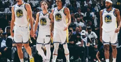 Golden State Warriors gagal ke final wilayah Barat NBA 2024-2025 usai menelan kekalahan dari Minnesota Timberwolves. (Foto: Instagram/@warriors)