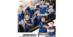 Skuad roster timnas Esport Indonesia SEA Games Thailand 2025 kategori Mobile Legends Bang Bang dari tim Liquid ID. (PB ESI)
