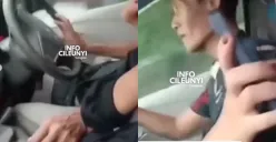 Aksi pelecehan seksual oleh sopir taksi online terhadap penumpangnya yang masih duduk di kelas 7 SMP. (Sumber: Tangkap Layar Instagram/@fakta.indo)