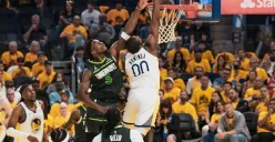 Streaming Minnesota Timberwolves vs Golden State Warriors di Game 5 semifinal wilayah Barat NBA 2025. (Foto: Instagram/@warriors)