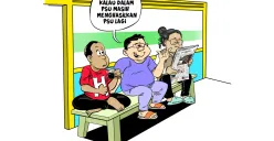 Obrolan Warteg: Terasa Aneh Tapi Nyata (Sumber: Poskota/Arif Setiadi)