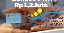 Komponen lansia berhasil terima saldo dana bansos PKH Rp1,2 Juta. (Sumber: Poskota/Syania Nurul Lita Baikuni)