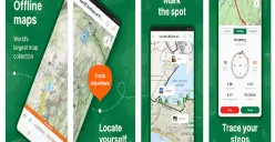 Maps offline untuk trekking, nikmati perjalanan dengan aman. (Sumber: play.google.com/AvenzaMaps)