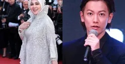 Potret Takeru Satoh aktor Jepang follow akun IG atau Instagram Syahrini istri Reino Barack. (Sumber: Instagram/@takeruxxsato/@Princessyahrini)
