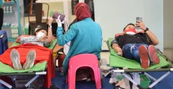 Rangkaian Kegiatan PMI Kota Tangerang yang menyediakan layanan transfusi darah ke masyarakat. (Sumber: Humas PMI Kota Tangerang)