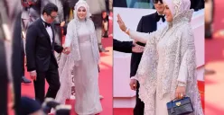 Selain prestasi, gaya Syahrini di Cannes 2025 dengan outfit mewah Hermes dan LV jadi sorotan. Baca cerita lengkap penghargaan UNESCO.. (Sumber: Intagram/@princessyahrini)
