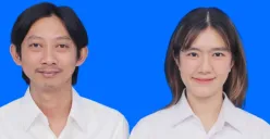 Potret Yono Bakrie (kiri) dan Vini Caroline (kanan) yang viral dan jadi sorotan netizen. (Sumber: Instagram/@yonobakrie)