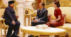 Presiden Republik Indonesia, Prabowo Subianto melakukan audiensi bersama Raja Thailand, Yang Mulia Maha Vajiralongkorn dan Ratu Thailand, Suthida Bajrasudhabimalalakshana, pada Senin pagi, 19 Mei 2025. (Sumber: Dok BPMI Setpres)
