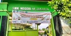 Ilustrasi - SMKN 14 Jakarta, Johar Baru, Jakarta Pusat. (Sumber: Poskota/M. Tegar Jihad)