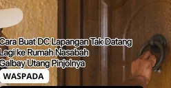 Cara buat DC pinjol tidak datang lagi ke rumah nasabah. (Canva)