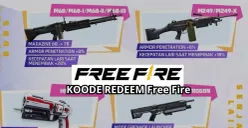 Klaim kode redeem FF terbaru Mei 2025. (Garena)