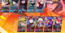Skin kolaborasi Naruto di MLBB memberikan sentuhan visual khas ninja pada hero jungler, memperkuat identitas karakter serta menambah semangat bertanding dalam Mode Rank. (Sumber: Pinterest)