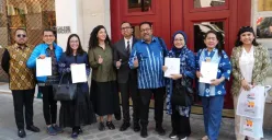 Wakil Gubernur, Jakarta Rano Karno bertemu dengan President of Paris Fashion Week, Pascal Morand dan jajaran. (Sumber: Dok. Tim Gubernur Jakarta)