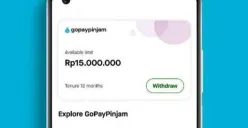 Cara ajukan pinjaman online di aplikasi GoPay. (Sumber: GoPay)