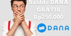Saldo DANA Gratis Rp250.000 ngalir setiap hari di aplikasi penghasil uang. (Sumber: Poskota/Syania Nurul Lita Baikuni)