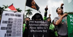 Aksi demonstrasi akan digelar di Jakarta hari ini Selasa, 10 Februari 2026. (Sumber: Poskota/Bilal Nugraha Ginanjar)