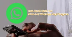 Cara akurat kirim fitur share loc di aplikasi WhatsApp. (Canva)