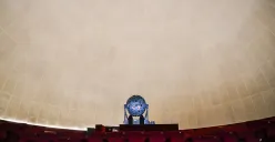 Kondisi bangunan dan fasilitas edukasi di Planetarium Taman Ismail Marzuki (TIM), Jakarta. (Sumber: Poskota/Bilal Nugraha Ginanjar)