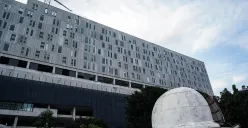 Planetarium dan Observatorium Jakarta di kawasan Taman Ismail Marzuki (TIM). (Sumber: Poskota/Bilal Nugraha Ginanjar)