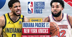 Link live streaming New York Knicks vs Indiana Pacers. (Sumber: Vidio)