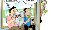 Obrolan Warteg: Saatnya Tolak Kompensasi Politik (Sumber: Poskota/Arif Setiadi)