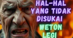 Ilustrasi hal yang tidak disukai weton Legi. (Sumber: YouTube)@Titik Damai Saja)