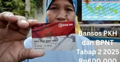 Cek status penyaluran bansos PKH dan BPNT tahap 2 2025 Rp600.000 menggunakan NIK e-KTP atas nama Anda. (Sumber: Poskota/Gabriel Omar Batistuta)