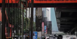 Halte Transjakarta Rasuna Said, Karet Kuningan, Setiabudi, Jakarta Selatan. (Sumber: Poskota/Bilal Nugraha Ginanjar)